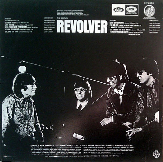 The Beatles : Revolver (LP, Album, RE, Rai)