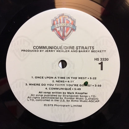 Dire Straits : Communiqué (LP, Album, RP, Spe)