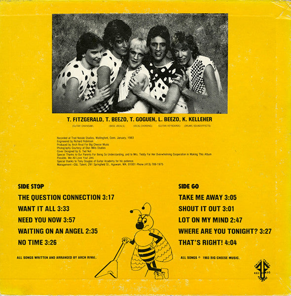 Arch Rival : Bee Yourself (LP, Album)
