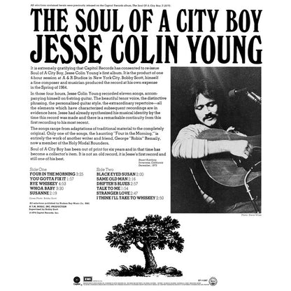 Jesse Colin Young : The Soul Of A City Boy (LP, Album, RE, Win)