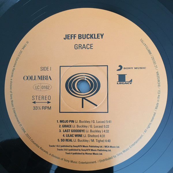 Jeff Buckley : Grace (LP, Album, RE, 180)