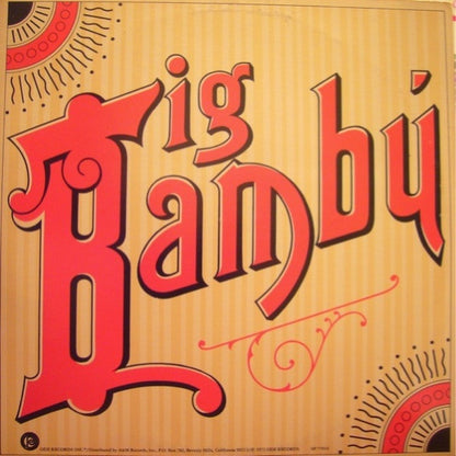 Cheech & Chong : Big Bambú (LP, Album, Ter)