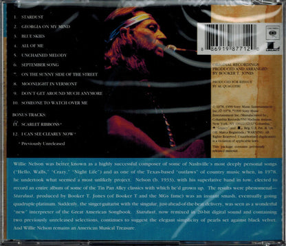 Willie Nelson : Stardust (CD, Album, RE, RM, RP)