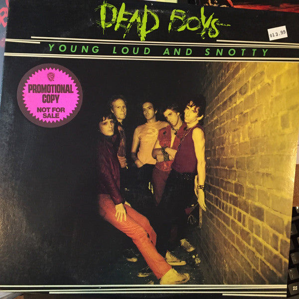 Dead Boys* : Young Loud And Snotty (LP, Album, Los)