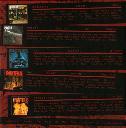 Pantera : The Complete Studio Albums 1990-2000 (Box, Comp + CD, Album, RE + CD, Album, RE + CD, Al)