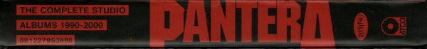 Pantera : The Complete Studio Albums 1990-2000 (Box, Comp + CD, Album, RE + CD, Album, RE + CD, Al)