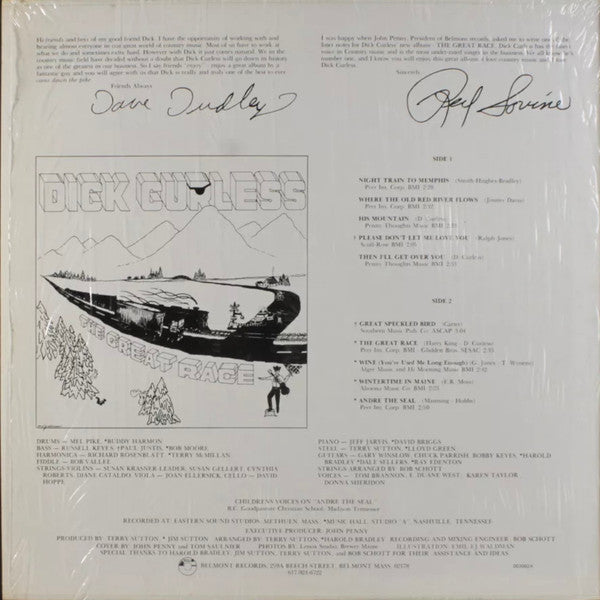 Dick Curless : The Great Race (LP, Comp)