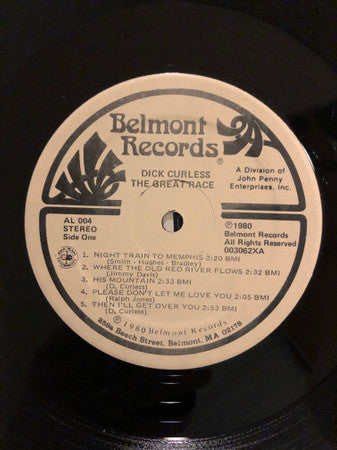 Dick Curless : The Great Race (LP, Comp)