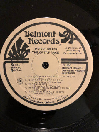 Dick Curless : The Great Race (LP, Comp)
