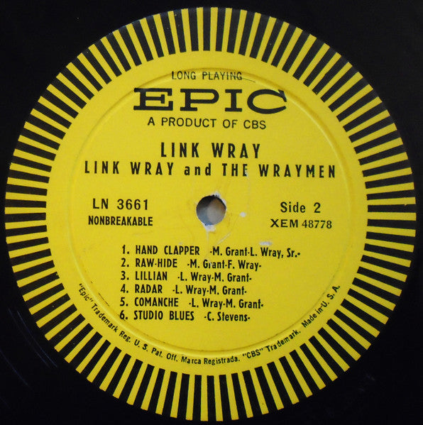 Link Wray & The Wraymen* : Link Wray & The Wraymen (LP, Album, 2)