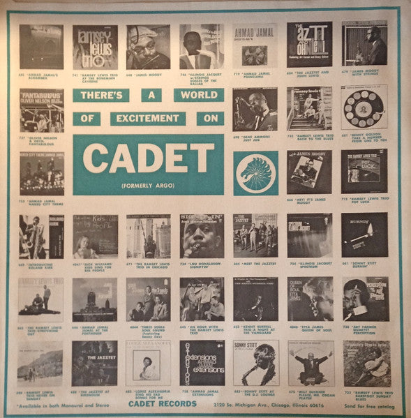 The Ramsey Lewis Trio : Swingin' (LP, Album, Mono)