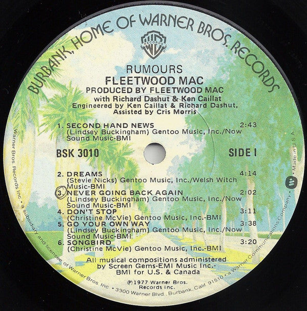 Fleetwood Mac : Rumours (LP, Album, Win)