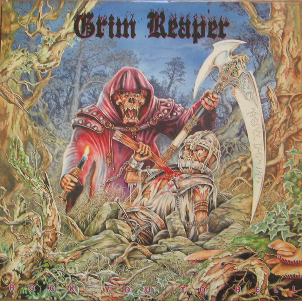 Grim Reaper (3) : Rock You To Hell (LP, Album)