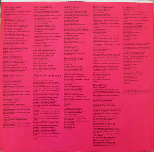 Grim Reaper (3) : Rock You To Hell (LP, Album)