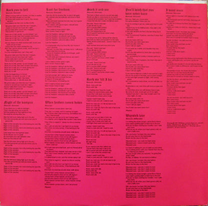 Grim Reaper (3) : Rock You To Hell (LP, Album)
