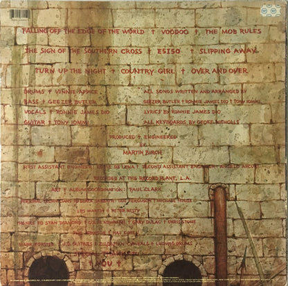 Black Sabbath : Mob Rules (LP, Album, Spe)