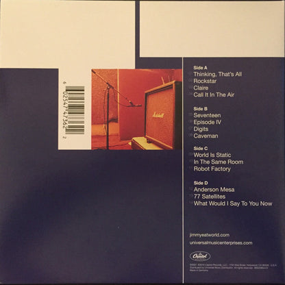 Jimmy Eat World : Static Prevails (2xLP, Album, RE, 140)