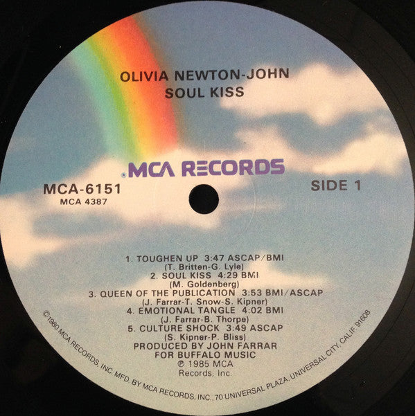Olivia* : Soul Kiss (LP, Album, Gat)