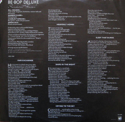 Be-Bop Deluxe* : Sunburst Finish (LP, Album, Win)