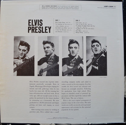 Elvis Presley : Elvis Presley (LP, Album, RE, Ind)