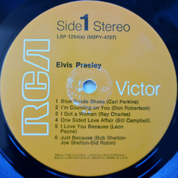 Elvis Presley : Elvis Presley (LP, Album, RE, Ind)