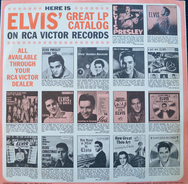 Elvis Presley : Elvis Presley (LP, Album, RE, Ind)