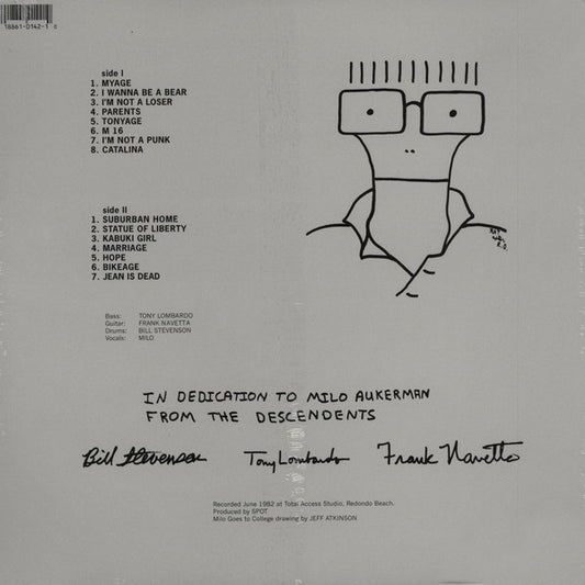 Descendents : Milo Goes To College (LP, Album, RE, Bar)