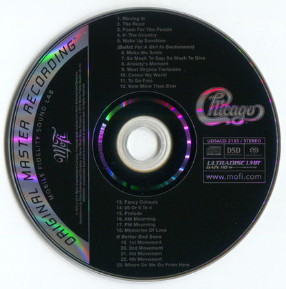 Chicago (2) : Chicago (SACD, Hybrid, Album, Ltd, Num, RE, RM, S/Edition, )