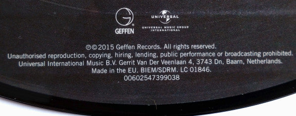 Various : Back To The Future (Music From The Motion Picture Soundtrack) (LP, Album, Pic, RE)