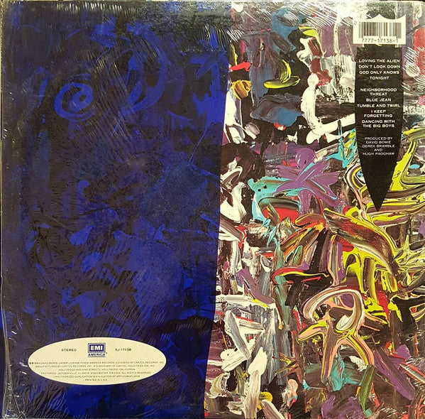 David Bowie : Tonight (LP, Album, Win)