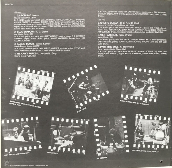 B.B. King : B.B. King In London (LP, Album, Gat)