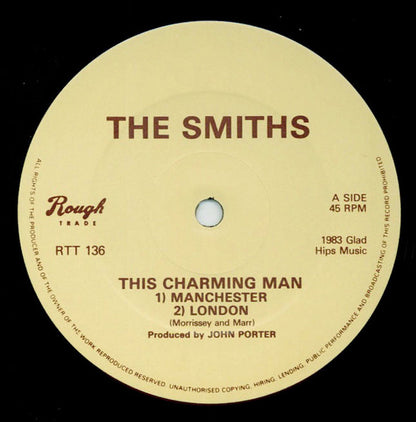 The Smiths : This Charming Man (12", Single, Ame)