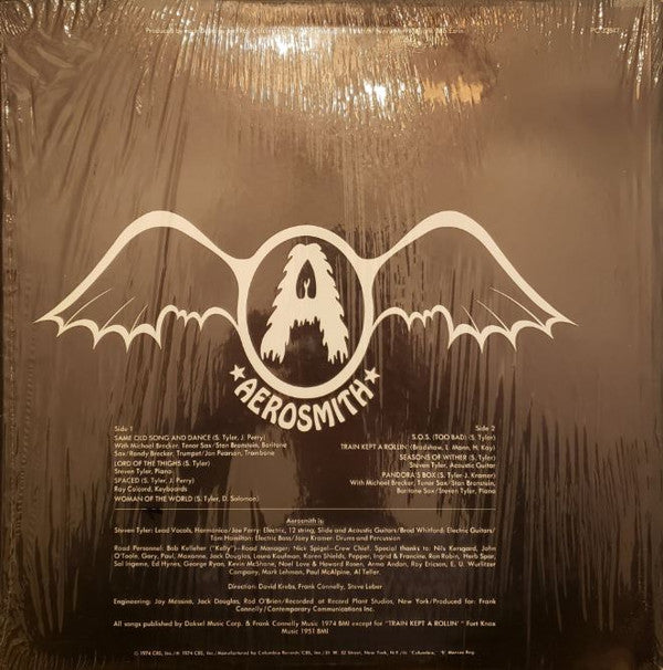 Aerosmith : Get Your Wings (LP, Album, RE, Ter)