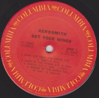 Aerosmith : Get Your Wings (LP, Album, RE, Ter)