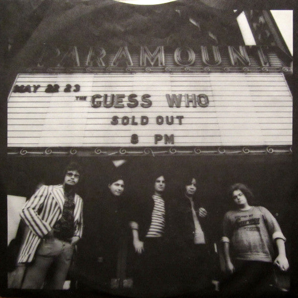 The Guess Who : Live At The Paramount (LP, Album, Gat)