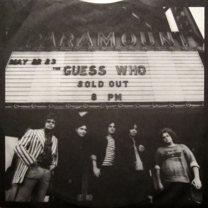 The Guess Who : Live At The Paramount (LP, Album, Gat)