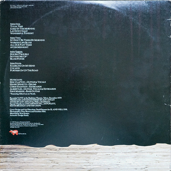 Eric Clapton : Just One Night (2xLP, Album, 16 )