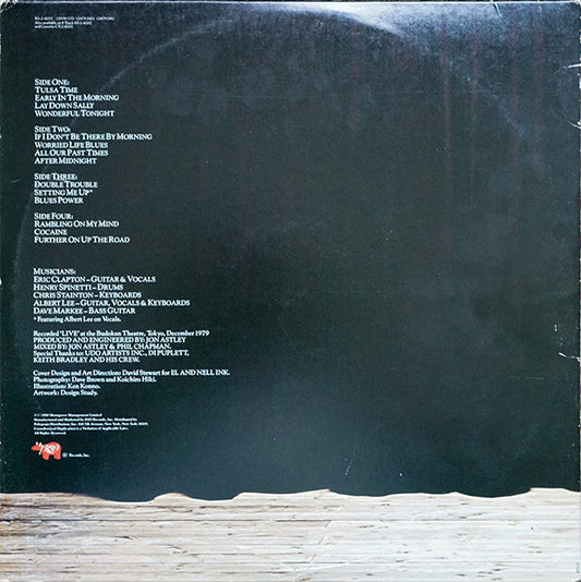 Eric Clapton : Just One Night (2xLP, Album, 16 )