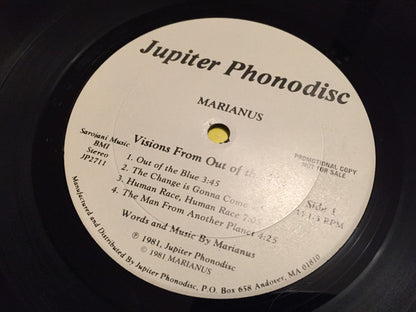 Marianus : Visions From Out Of The Blue (LP, Promo)