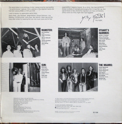 Various : Live At CBGB's - The Home Of Underground Rock (2xLP, Album, RI)