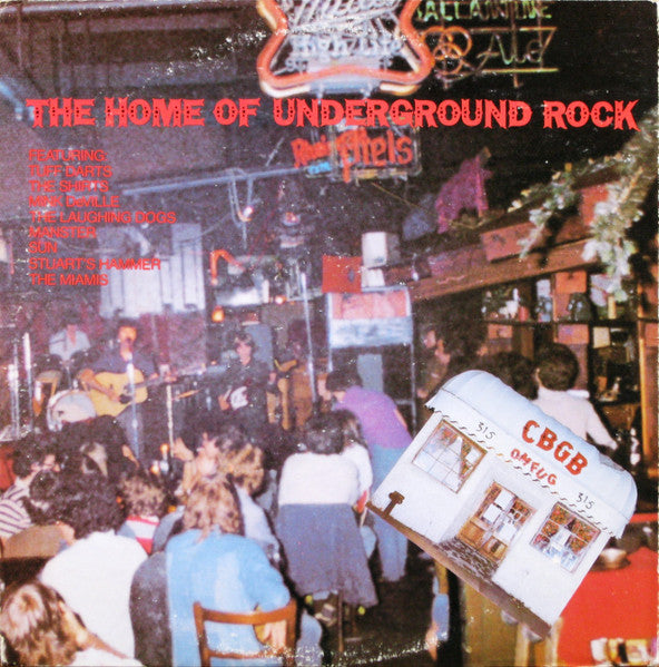 Various : Live At CBGB's - The Home Of Underground Rock (2xLP, Album, RI)