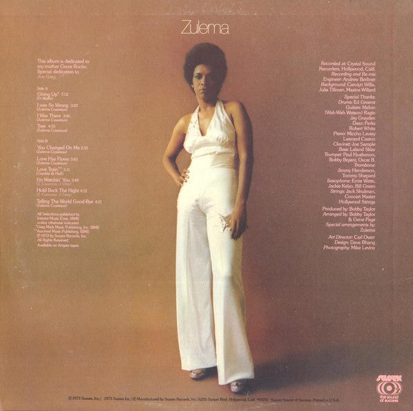 Zulema : Ms. Z. (LP, Album, Son)