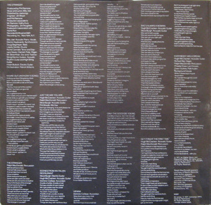 Billy Joel : The Stranger (LP, Album, Pit)