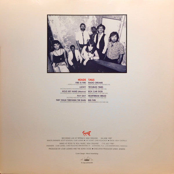 Song Dogs : Live Without A Leash (LP, Album)