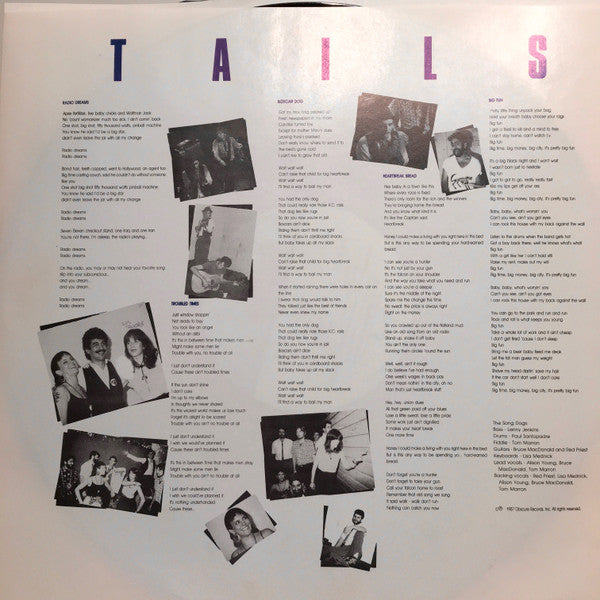 Song Dogs : Live Without A Leash (LP, Album)