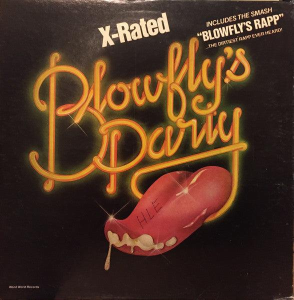 Blowfly : Blowfly's Party (LP, Album, RP, Whi)