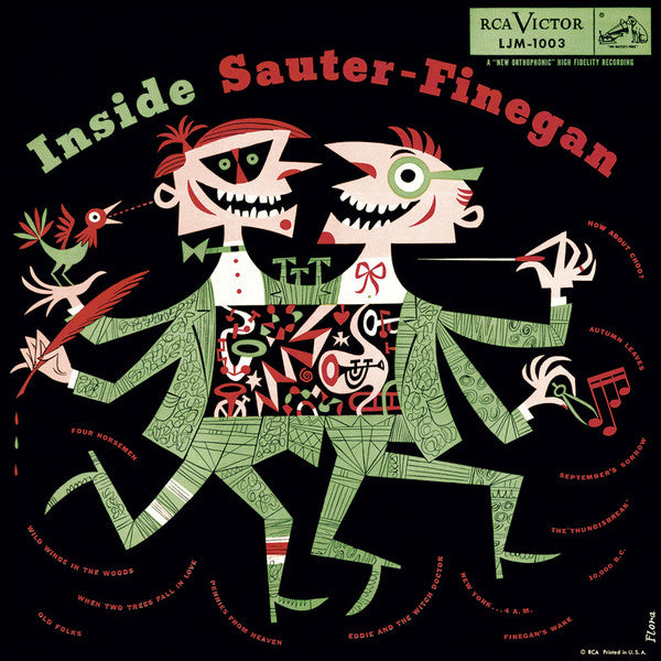 The Sauter-Finegan Orchestra* : Inside Sauter-Finegan (LP, Album, Mono, Ind)
