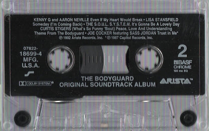 Various : The Bodyguard (Original Soundtrack Album) (Cass, Album)