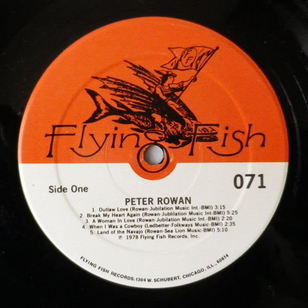Peter Rowan : Peter Rowan (LP, Album)