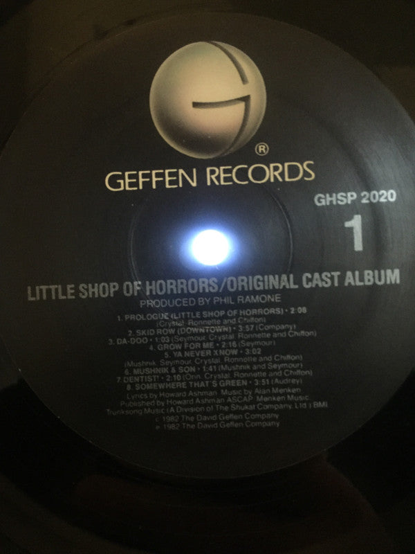 Howard Ashman & Alan Menken : Little Shop Of Horrors - Original Cast Album (LP, Album, Spe)